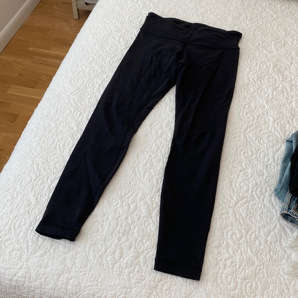 Lululemon Wunder Under Full Length Mid Rise Legging